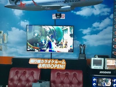 飛行機オタの友人に誘われ飛行機カラオケへ。パイロットを疑似体験！