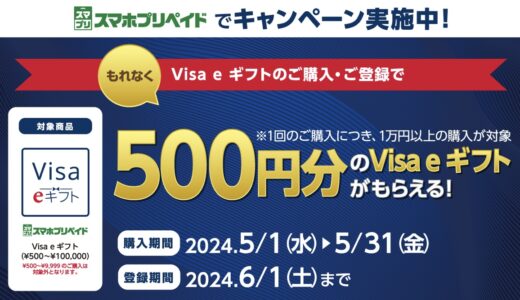 アメックス修行に良し！セブンでVisa e ギフトを1万円購入すると500円還元。アマギフチャージも可。