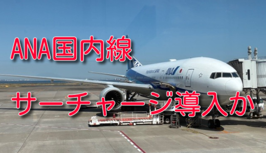 ANA国内線も2027年度にサーチャージ導入か